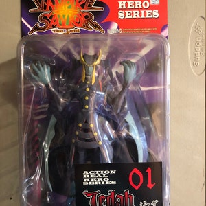 Vampire Savior Blue Jedah Vintage Anime Action Figure Horror Toy
