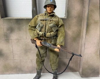 Banjoman 1:6 Scale Welsh Guards KHAKI BERET pour ACTION MAN/G I JOE Banjoman 1:6 Scale Welsh Guards KHAKI BERET pour ACTION MAN/G I JOE