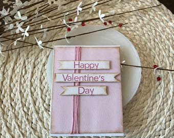 Handmade St. Valentines Day Card