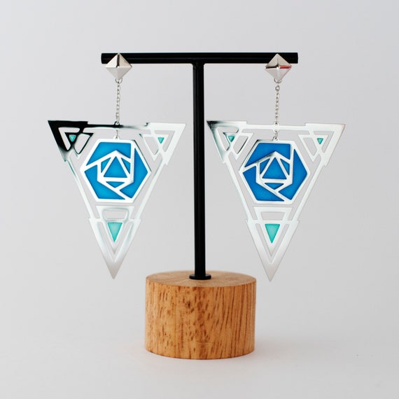 Bayonetta 2 ピアス Bayonetta 2 Cosplay Geometric Earrings - Etsy Canada