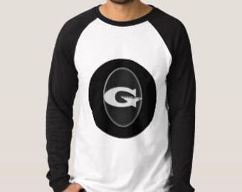 Men's Black and white Gearsmith logo long sleeve T-shirt