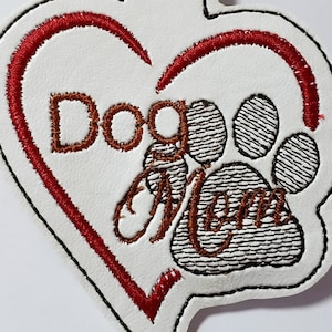 ITH Key Fob Dog Mom