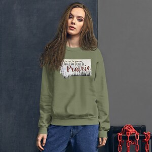 Montana Prairie Sweatshirt: Big Sky State Unisex Crewneck