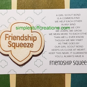 Scout Friendship Squeeze Token / Pocket Hug
