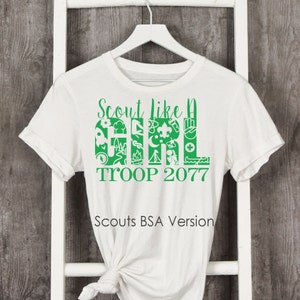 Scout Like A Girl SVG