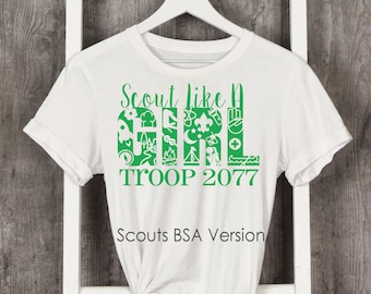 Scout jak dziewczyna SVG
