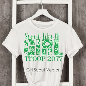 Scout Like A Girl SVG
