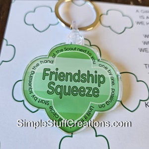 Scout Friendship Squeeze Key Chain