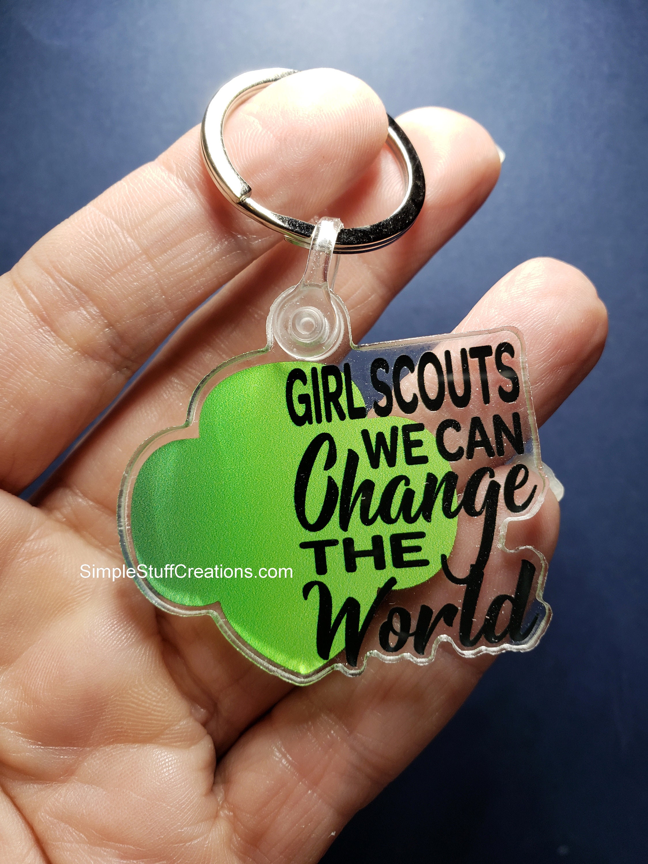 Girl scout hotsell keychain