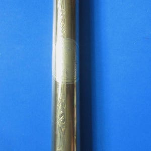 Vintage Corki Weeks Brass Teleidoscope Kaleidoscope 10”