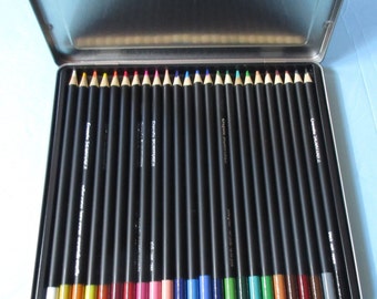 24 Crayola Signature Pro Buntstifte in Blechdose