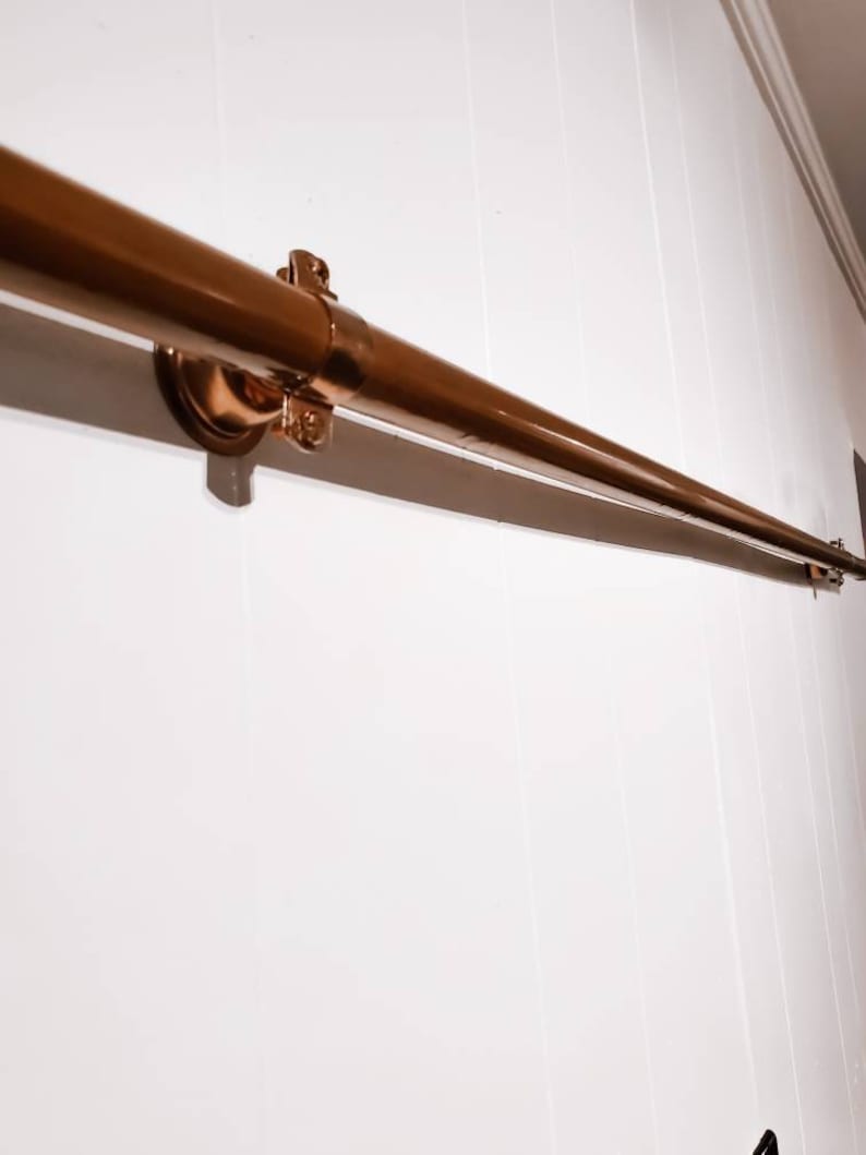 Handmade Copper Pot Rack/rail - Etsy