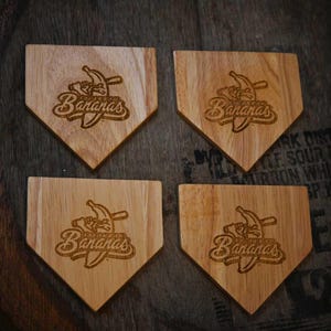 Banana Wood Coaster