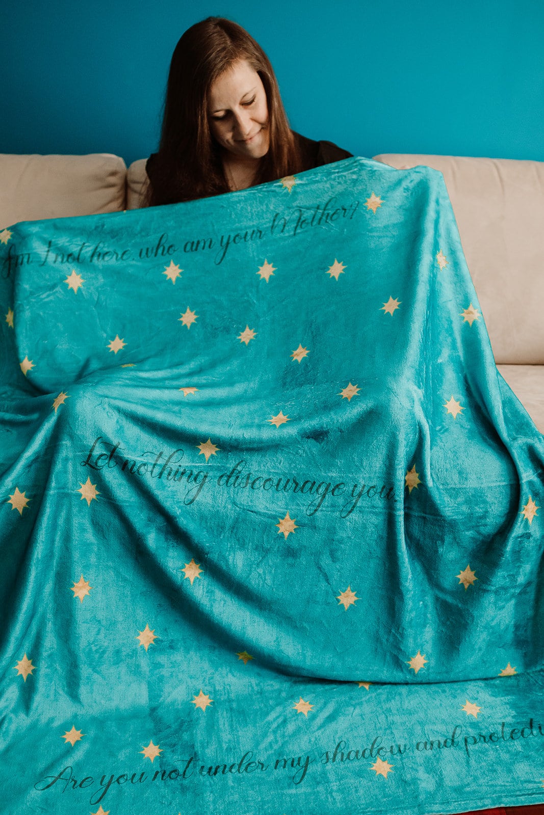 Our lady of guadalupe fleece blanket sale