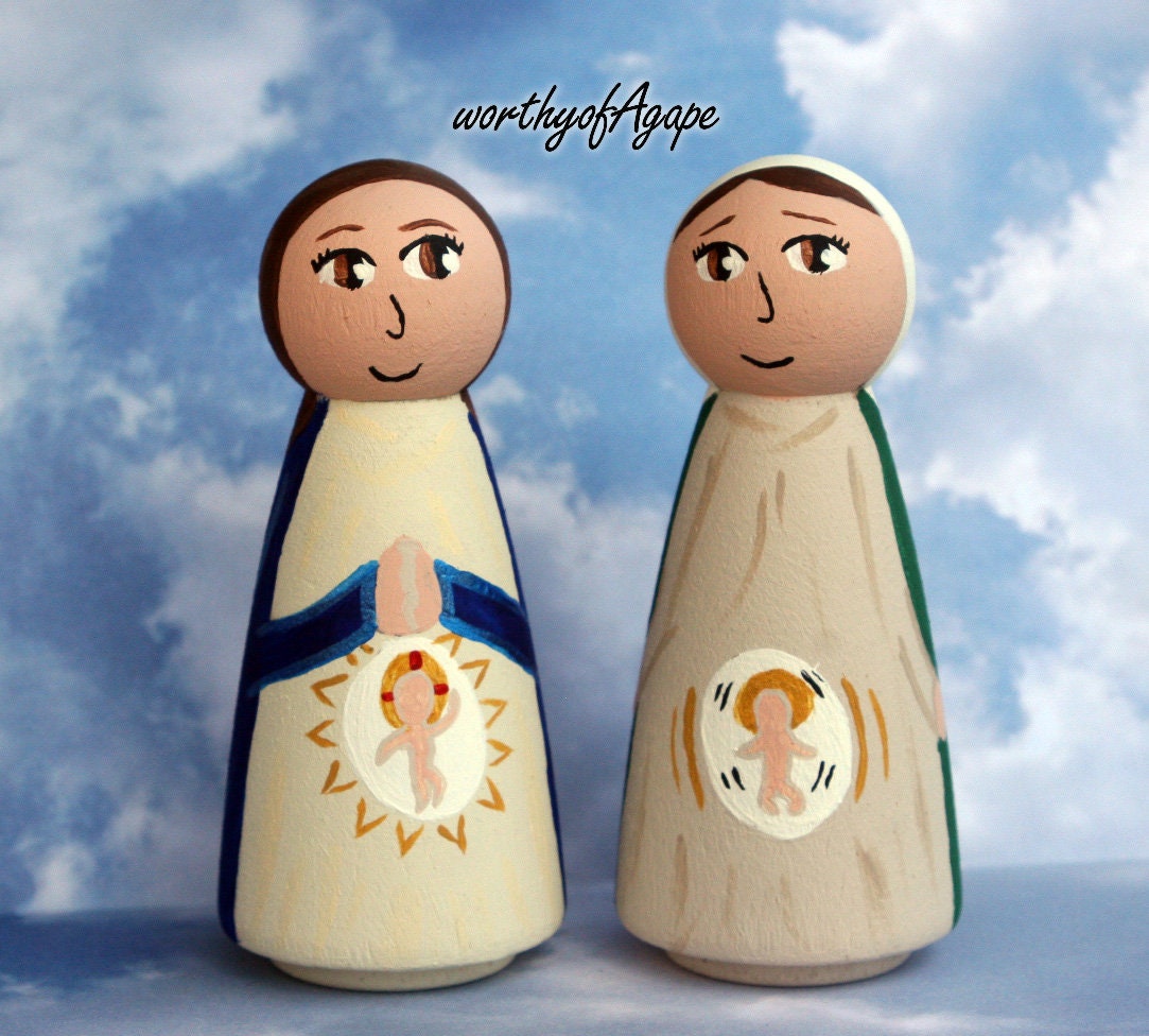 pregnant peg doll