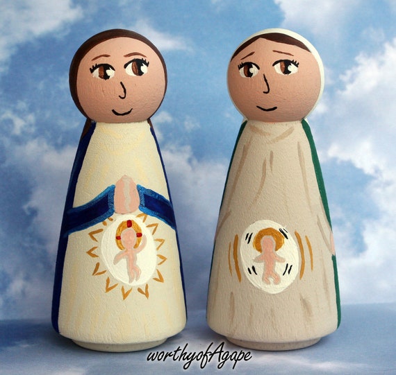 pregnant peg doll