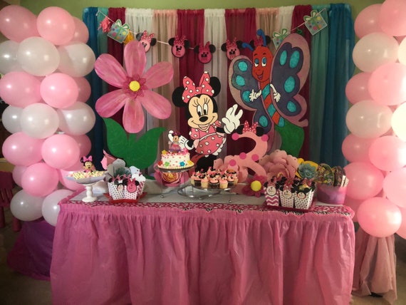 Minnie Mouse Partyb Clubhouse Standee One Character Birthday Etsy