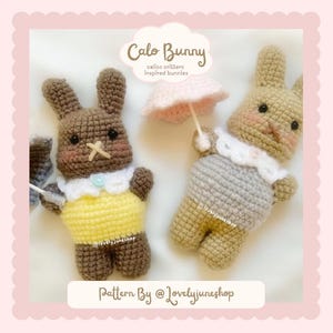 Calo Bunny Pattern!