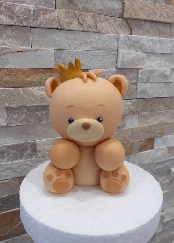 Teddy Bear Cake Decoration | Etsy