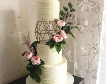 Anti Gravity Cake Stand 2 in 1 - Hidden Cake Stand, Floating Cake Separator - Illusion Cake - Wedding