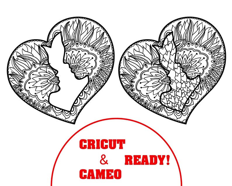 Download Zentangle Svg Heart Mandala Svg Wedding Svg Couple Svg Mandala Svg Cricut Cameo Ready Bride And Groom Svg Zentangle Heart Svg Drawing Drafting Craft Supplies Tools Keyforrest Lt
