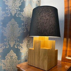 Bedside Lamp Wood, Table Lamp, Modern Table Light, Desk Light, Desk Lamp