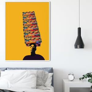 African Art Print | Modern Wall Art | Bedroom Print | Home Decor Print | Downloadable Digital Art | Printable Art |Art Gift