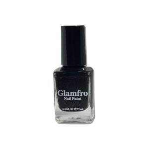Vegan Nail Polish Black &quot;Licorice&quot; Cruelty - Free, Polish, Nail Paint, Black Nail Polish, Nail Lacquer