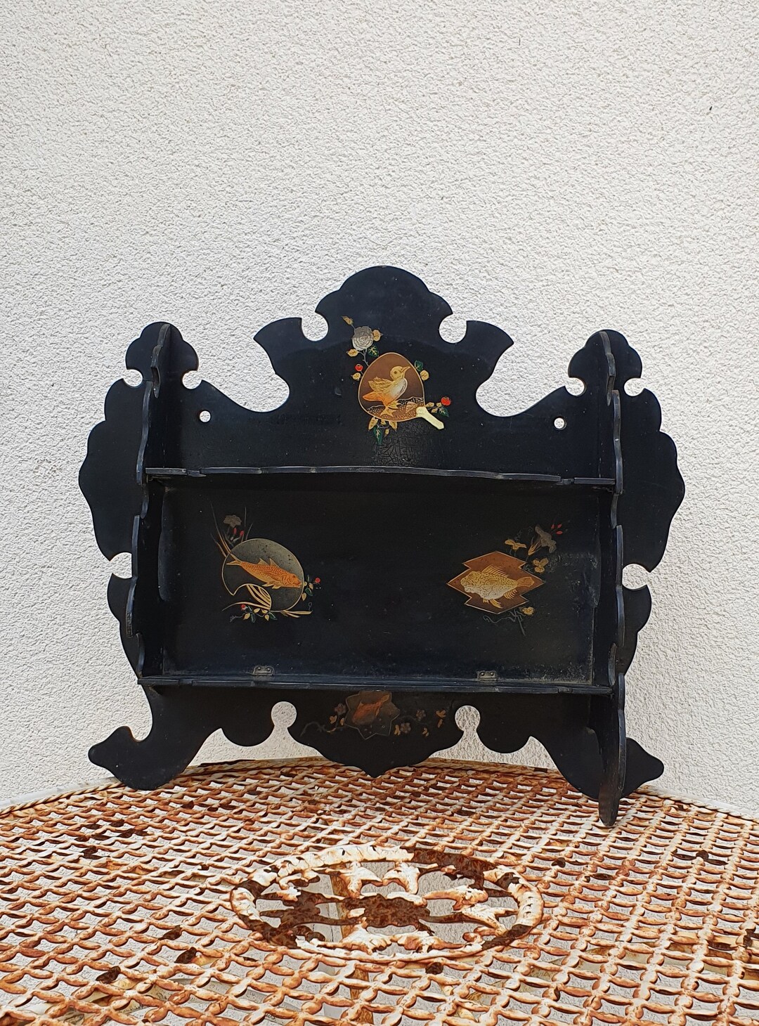 Antique French Wall Shelf Second Empire NAPOLEON III 19th Etsy