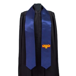 Arizona Flag Graduation Sash/Stole International Study Abroad Adulto Unisex