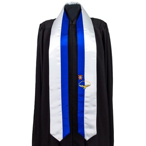Azores Flag Graduation Stole Sash