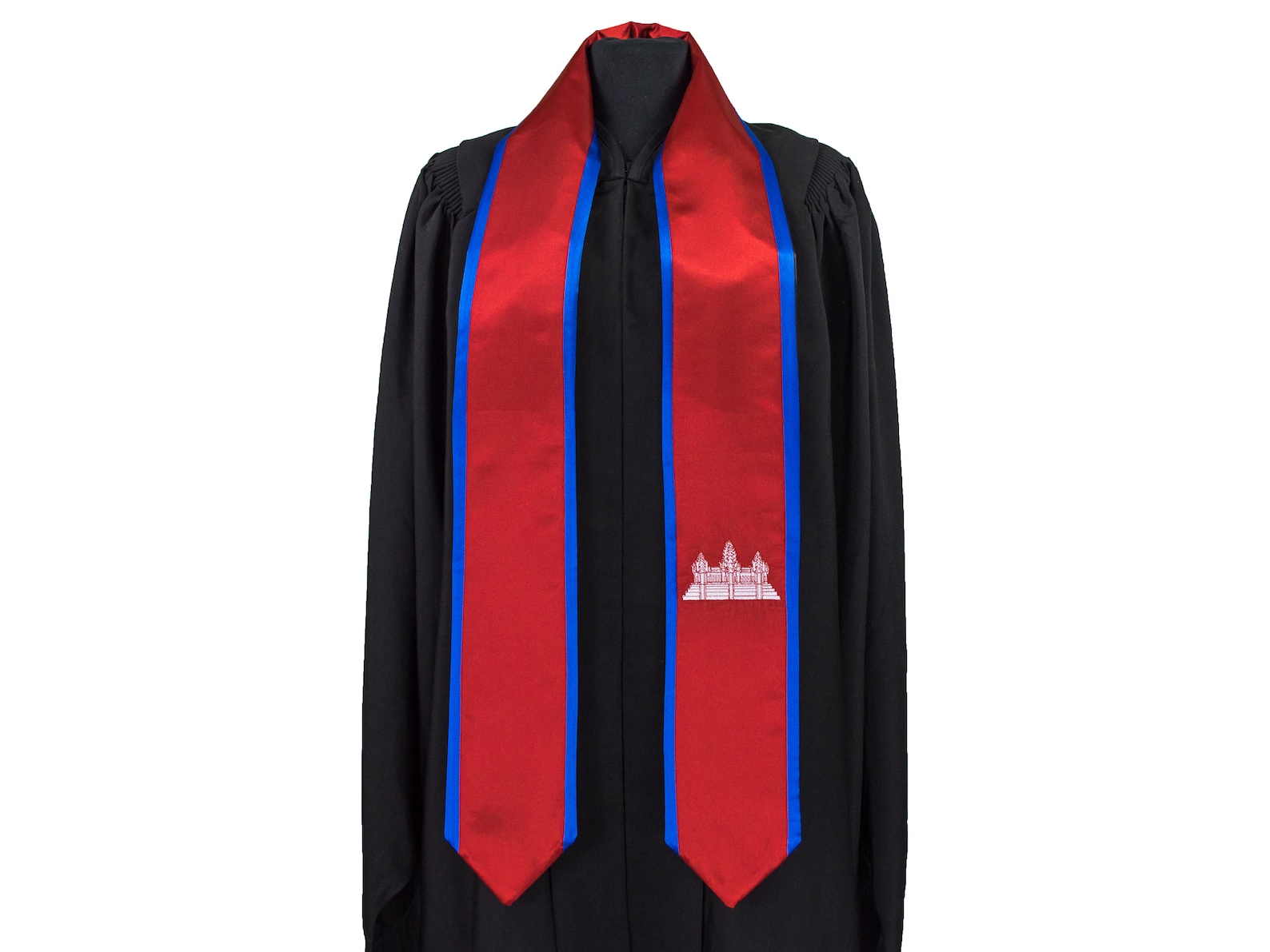 Cambodia Flag Graduation Sash/stole International Study Abroad Etsy