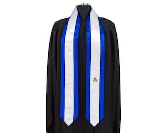 Nicaragua Flag Graduation Sash/Stole International Study Abroad Adult Unisex