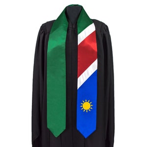 Namibia Flag Graduation Sash/Stole International Study Abroad Adult Unisex