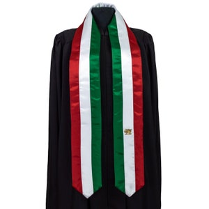 Iran Lion flag graduation stole/sash. Made in the USA.