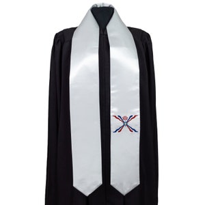 Bandera asiria Graduación Faja/Estola Estudios Internacionales en el Extranjero Adulto Unisex