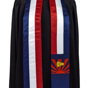 Karen Nation Flag Graduation Sash/Stole International Study Abroad Adult Unisex