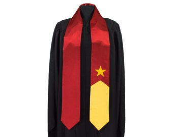 Tigray Flag Graduation Sash/Stole International Study Abroad Adult Unisex