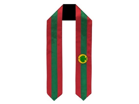 Oromo Flag Graduation Sash/stole International Study Abroad Adult