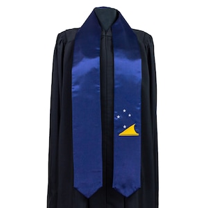Tokelau Flag Graduation Sash/Stole International Study Abroad Adult