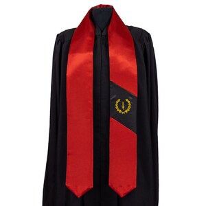 Black American Heritage Flag Graduation Sash/Stole Adult Unisex
