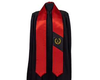 Black American Heritage Flag Graduation Sash/Stole Adult Unisex