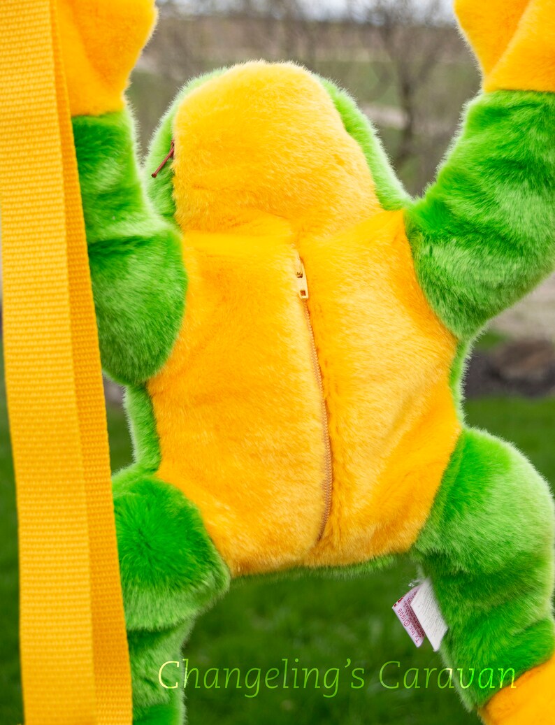 Frog Beanie Buddy Backpack