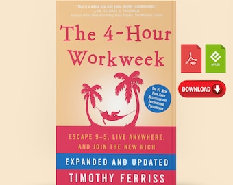 The 4-Hour Workweek eBook, Timothy Ferriss (PDF, ePub)