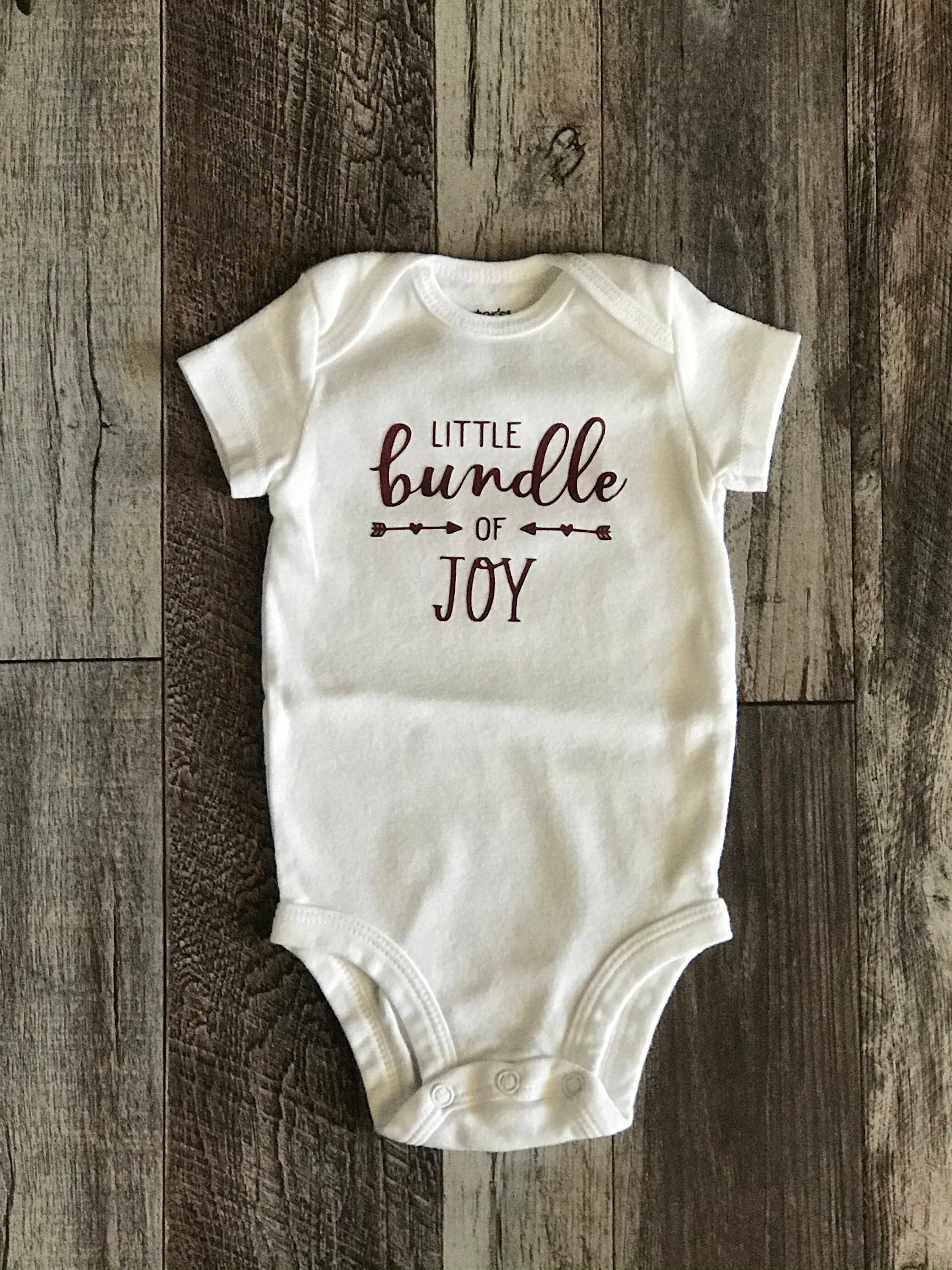 Custom Onesie® Little Bundle of Joy ONESIES® Baby Clothes Etsy