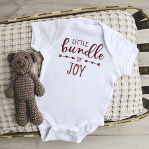Little bundle of joy ONESIE®, Expecting mom gift, Funny baby clothes, Birth announcement outfit, Newborn baby bodysuit