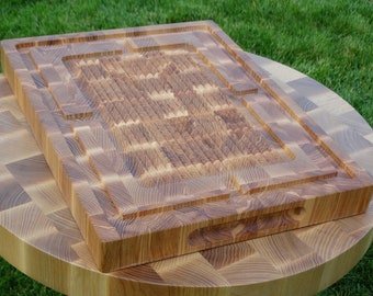 Premium Steak Cutting Board - Large Meat Carving Board for BBQ - Housewarming Gift Idea