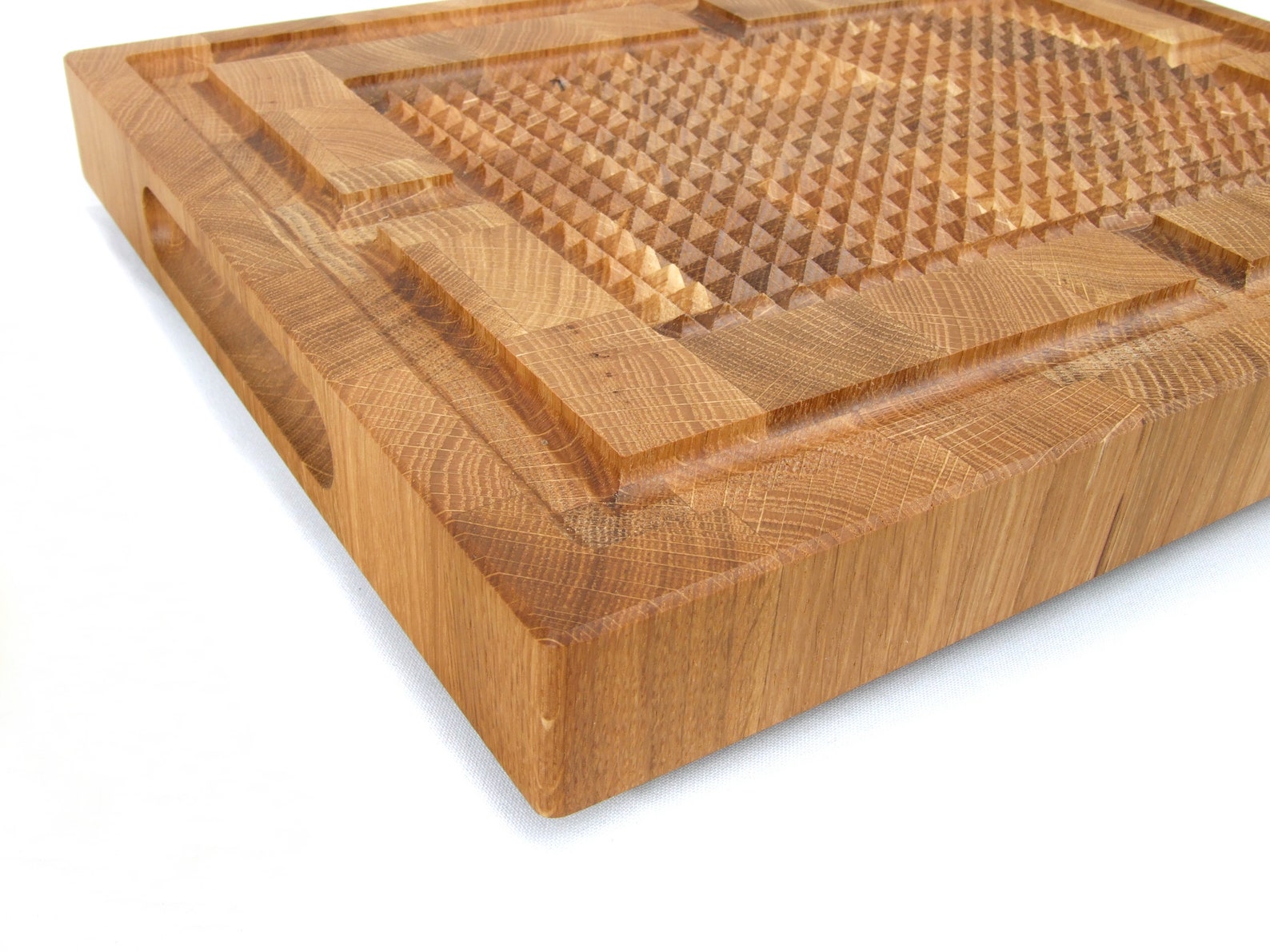 Large Meat Carving Board End Grain Cutting Board for Steak Etsy