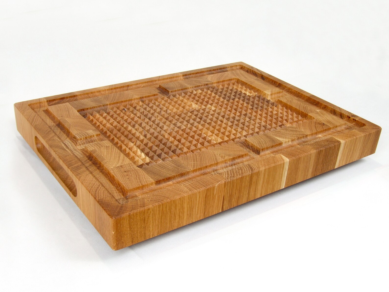 Large Meat Carving Board End Grain Cutting Board for Steak Etsy