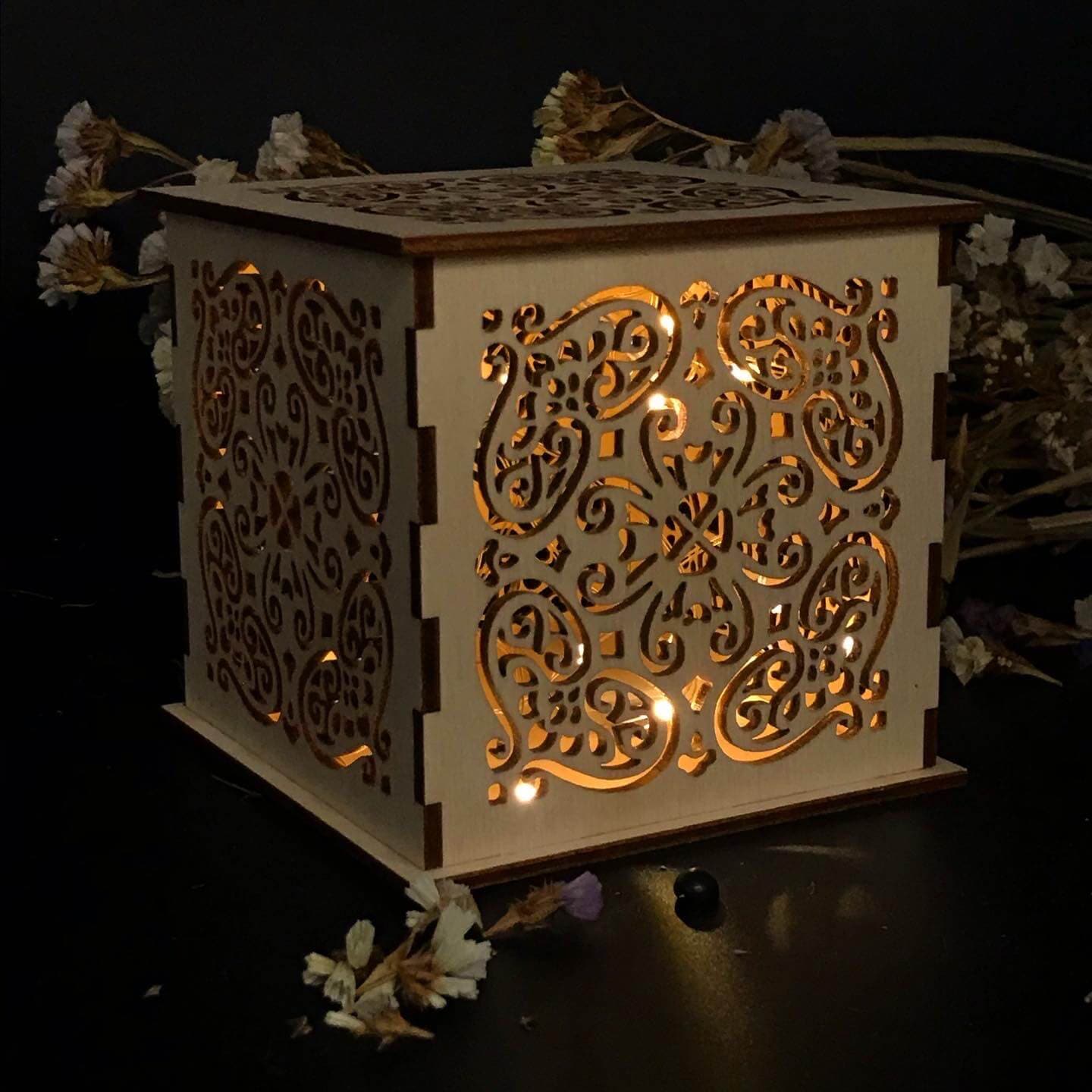 Wooden decors wooden box gift for ChristmasChristmas Etsy